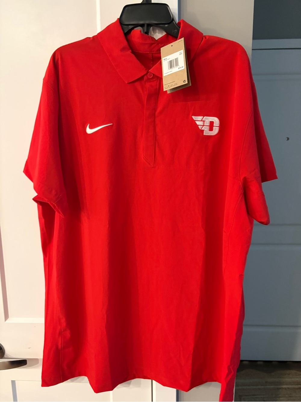 Men’s University of Dayton Nike Windbreaker Polo